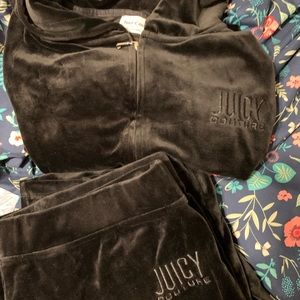 Juicy couture velour sweat suit NWOT